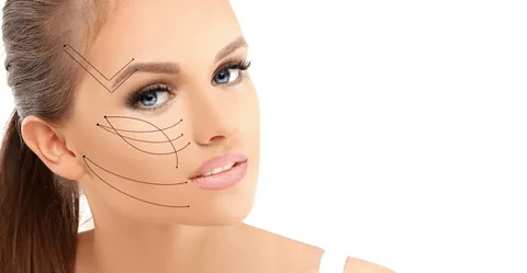 لیفت ابرو با نخ